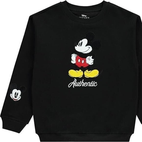 Rare Disney Vintage Mickey Mouse Authentic Women's Small (3-5) Sweatshirt 71868 - Picture 1 of 13